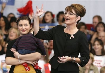 Palin Puts It UP